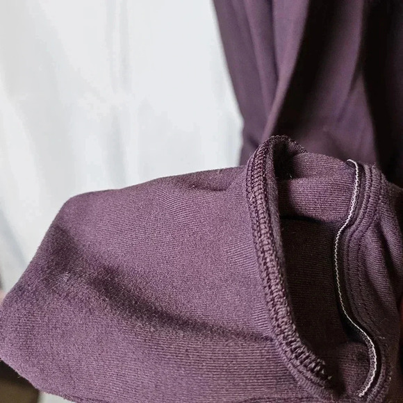 Lululemon Lead The Pack Pullover Purple Hoodie With Thumbholes Sz 4 - Picture 9 of 12
